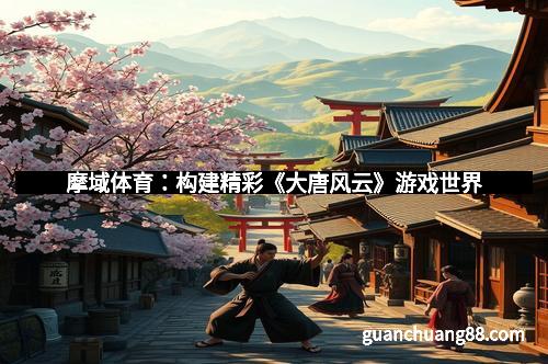 摩域体育:构建精彩《大唐风云》游戏世界